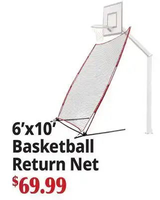 Ocean State Job Lot 6'x10' Basketball Return Net offer