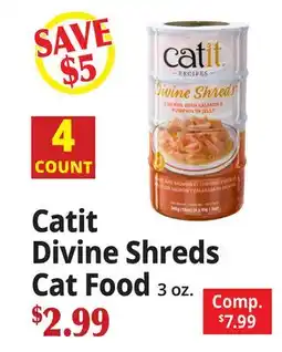 Ocean State Job Lot Catit Divine Shreds Cat Food offer