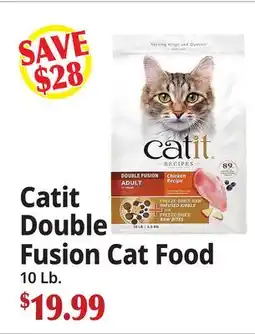 Ocean State Job Lot Catit Double Fusion Cat Food offer
