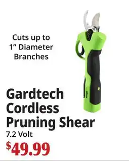 Ocean State Job Lot Gardtech Cordless Pruning Shear offer