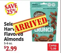 Ocean State Job Lot Select Harvest Flavored Almonds offer