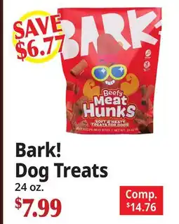 Ocean State Job Lot Bark! Dog Treats offer