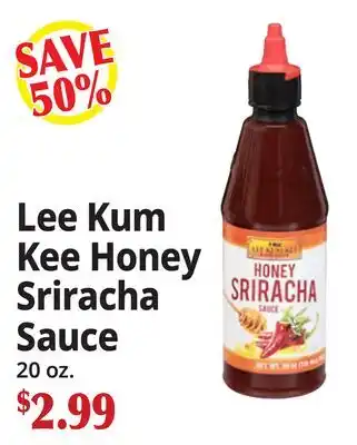 Ocean State Job Lot Lee Kum Kee Honey Sriracha Sauce offer