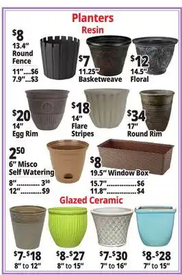 Ocean State Job Lot Planters offer