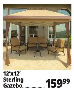 Ocean State Job Lot Sterling 12' x 12' Instant Pop-Up Gazebo offer