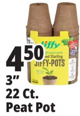 Ocean State Job Lot 3 Biodegradable Seed Starting Jiffy-Pots 22-pots offer