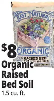 Ocean State Job Lot Just Naturals Organic Raised Bed Planting Mix 1.5 cu ft offer