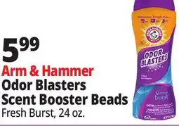 Ocean State Job Lot Arm & Hammer In-Wash Fresh Burst Scent Booster 24 oz offer