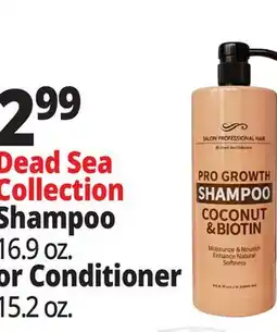 Ocean State Job Lot Dead Sea Collection Shampoo offer