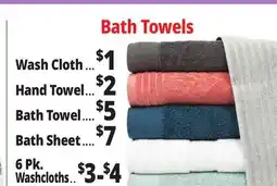 Ocean State Job Lot Bath Towels offer