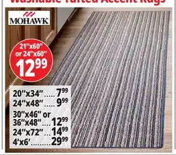 Ocean State Job Lot Washable Tufted Accent Rugs offer