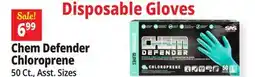 Ocean State Job Lot Chem Defender Chloroprene Disposable Gloves offer