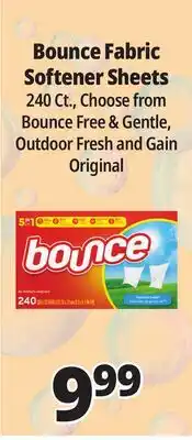 Ocean State Job Lot Bounce Free & Gentle Dryer Sheets 240 Count offer