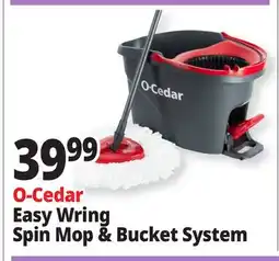 Ocean State Job Lot O-Cedar Easy Wring Spin Mop & Bucket System offer