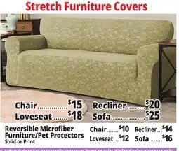 Ocean State Job Lot Stretch Furniture Covers offer
