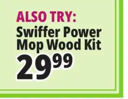 Ocean State Job Lot Swiffer Power Mop for Wood Floor Cleaning Kit 6 Piece offer