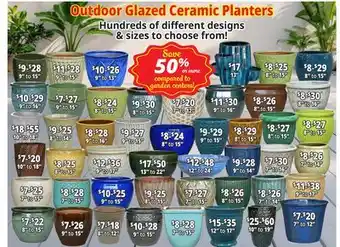 Ocean State Job Lot Planters offer