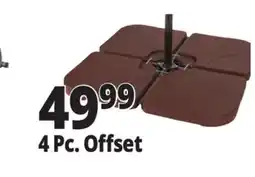 Ocean State Job Lot Offset Umbrella Base 4-Piece offer