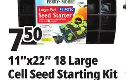 Ocean State Job Lot Ferry~Morse Large Pot Seed Starter 18-pots offer