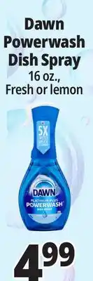 Ocean State Job Lot Dawn Platinum Plus Power wash Dish Spray 16 oz offer