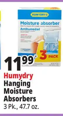 Ocean State Job Lot Humydry Hanging Moisture Absorbers offer