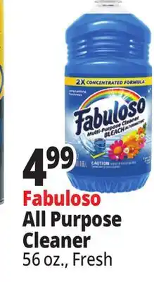 Ocean State Job Lot Fabuloso All Purpose Cleaner offer