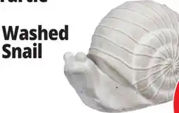 Ocean State Job Lot Snail Cement Statue Gray offer