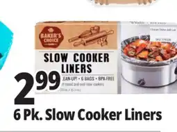 Ocean State Job Lot 6 Pk. Slow Cooker Liners offer