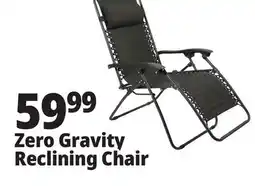 Ocean State Job Lot Zero Gravity Reclining Chair offer
