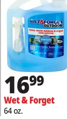 Ocean State Job Lot Wet & Forget Outdoor Moss Mold Mildew & Algae Stain Remover 64 fl. oz offer