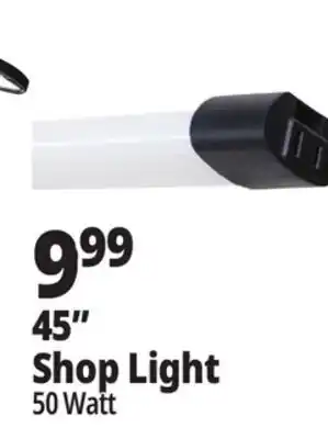 Ocean State Job Lot ZGB 45W LED Shop Light 4' offer