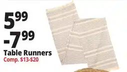 Ocean State Job Lot Table Runners offer