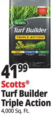 Ocean State Job Lot Scotts Turf Builder Triple Action Weed Control & Lawn Food 4 000 sq ft offer