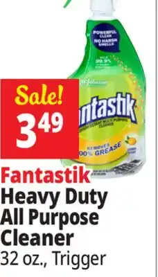 Ocean State Job Lot Fantastik Lemon Scent Disinfectant Multipurpose Spray Cleaner 32 oz offer