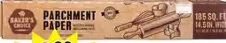 Ocean State Job Lot Baker's Choice Parchment Paper offer