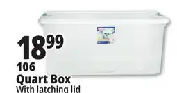 Ocean State Job Lot Sterilite Latch Top Storage Box 106 Qt offer