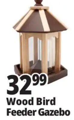 Ocean State Job Lot Wood Bird Feeder Gazebo offer