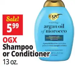 Ocean State Job Lot OGX Shampoo or Conditioner offer