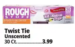 Ocean State Job Lot Rough Stuff 13 Gal Tall Kitchen Bags 30 Count offer