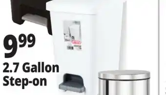 Ocean State Job Lot Sterilite Step-On 2.7 Gal Wastebasket offer