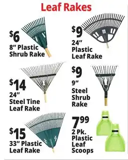 Ocean State Job Lot Leaf Rakes offer