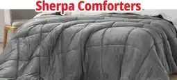 Ocean State Job Lot Twin Sherpa Comforters offer