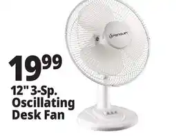 Ocean State Job Lot Penguin Oscillating Desk Fan 12 offer