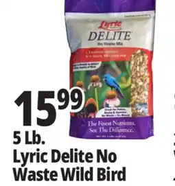 Ocean State Job Lot Lyric Delite No Waste Mix Bird Seed 5 lbs offer