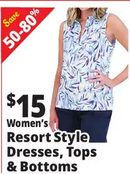 Ocean State Job Lot Women's Resort Style Dresses, Tops & Bottoms offer