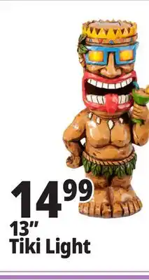 Ocean State Job Lot Solar Tiki Light 13 offer
