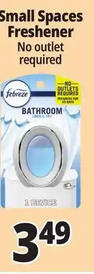 Ocean State Job Lot Febreze Small Spaces Freshener offer