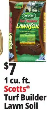 Ocean State Job Lot Scotts Turf Builder Lawn Soil 1 cu ft offer