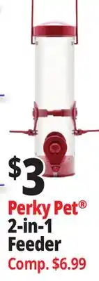 Ocean State Job Lot Perky Pet 2-in-1 Feeder offer