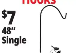Ocean State Job Lot 48 Single Shepherd Hook offer